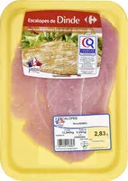 Mängden socker i Escalopes de Dinde