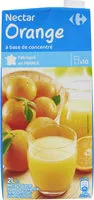 Mängden socker i Nectar Orange à base de concentré
