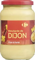 Mängden socker i Moutarde de Dijon