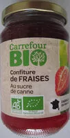 Mängden socker i Confiture de fraises