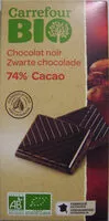 Mängden socker i carrefour bio noir - puur