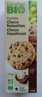 Mängden socker i COOKIES Chocolat Noisettes