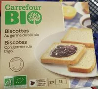 Mängden socker i Biscottes