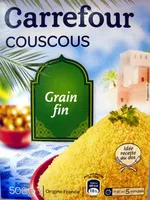 Mängden socker i Couscous Grain fin