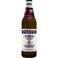 Mängden socker i Pastis de Marseille