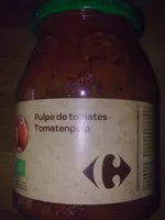 Mängden socker i Pulpe de tomates