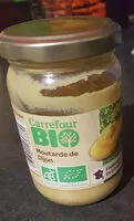 Mängden socker i Moutarde de Dijon