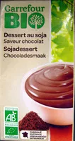 Mängden socker i Dessert au soja Saveur chocolat