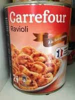 Mängden socker i Ravioli Bolognaise