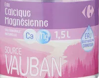 Mängden socker i Eau minérale naturelle calcique et magnésienne