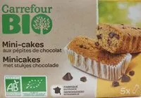 Mängden socker i Minicakes aux pépites de chocolat