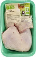 Mängden socker i Cuisses de poulet fermier