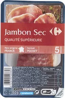 Mängden socker i Jambon sec 7 mois d'âge