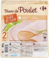 Mängden socker i Blanc de poulet Doré au Four