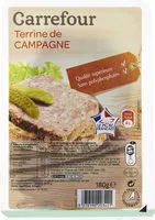 Mängden socker i Pâté de campagne