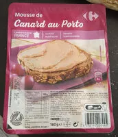 Mängden socker i Mousse au Canard Au Porto