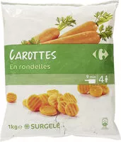Mängden socker i Carottes En rondelles