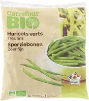 Mängden socker i Haricots verts*