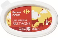 Mängden socker i Beurre gastronomique doux