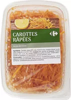 Mängden socker i Carottes râpées