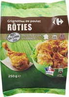 Mängden socker i Grignottes de poulet rôties -Nature