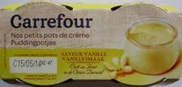 Mängden socker i Petit pot de crème saveur vanille aux oeufs frais