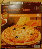 Mängden socker i Pizza cuite au feu de bois saumon fumé