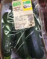 Mängden socker i Légumes du soleil - courgettes