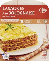 Mängden socker i Lasagnes à la bolognaise à l'emmental