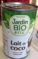 Mängden socker i Lait de coco