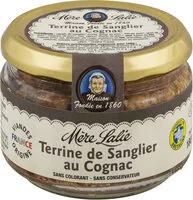 Mängden socker i Terrine de sanglier au cognac