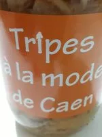 Mängden socker i Tripes à la mode de caen