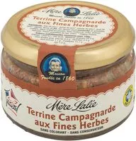 Mängden socker i Terrine Campagnarde aux Fines Herbes
