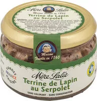 Mängden socker i Terrine de Lapin au Serpolet