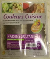 Mängden socker i Raisins sultanines