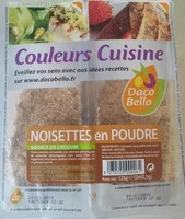 Mängden socker i Noisettes en poudre