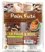 Mängden socker i Pain futé, Le Figue et Noix
