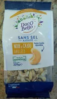 Mängden socker i Noix de cajou grillées natures, sans sel