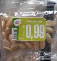 Mängden socker i Amandes Emondées