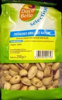Mängden socker i Pistaches grillées nature Daco Bello
