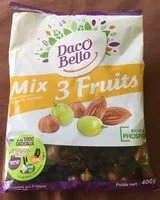 Mängden socker i Mix 3 fruits