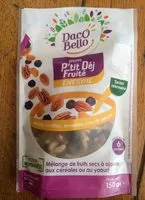 Mängden socker i Mélange de fruits secs, fruits séchés sucrés et fruits secs