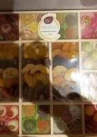 Mängden socker i Assortiment de fruits séchés de confiseries aromatisées