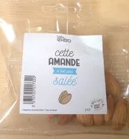 Mängden socker i Amandes decortiquees nature