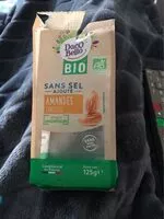 Mängden socker i Amandes grillées bio