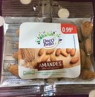 Mängden socker i Amandes decortiquées