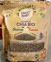 Mängden socker i Graine de chia bio