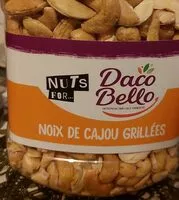Mängden socker i Noix de cajou