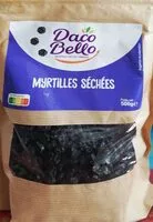 Mängden socker i Myrtilles séchées