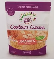 Mängden socker i Amandes effilées